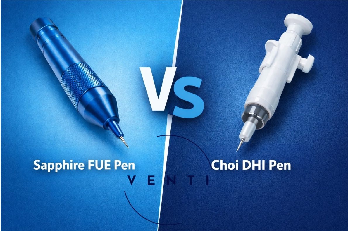 difference between fue and dhi hair transplant methods
